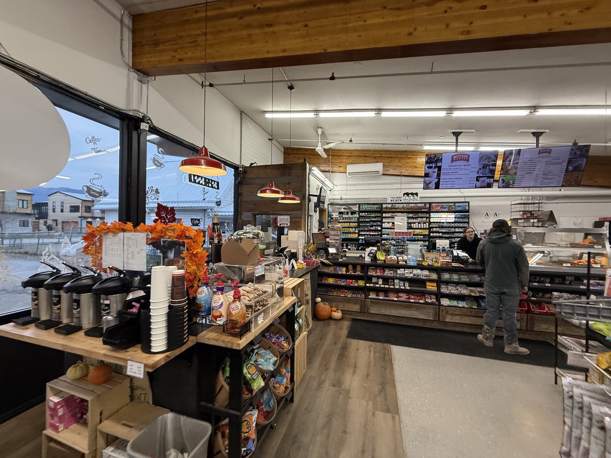 Inside the West Side coffee bar