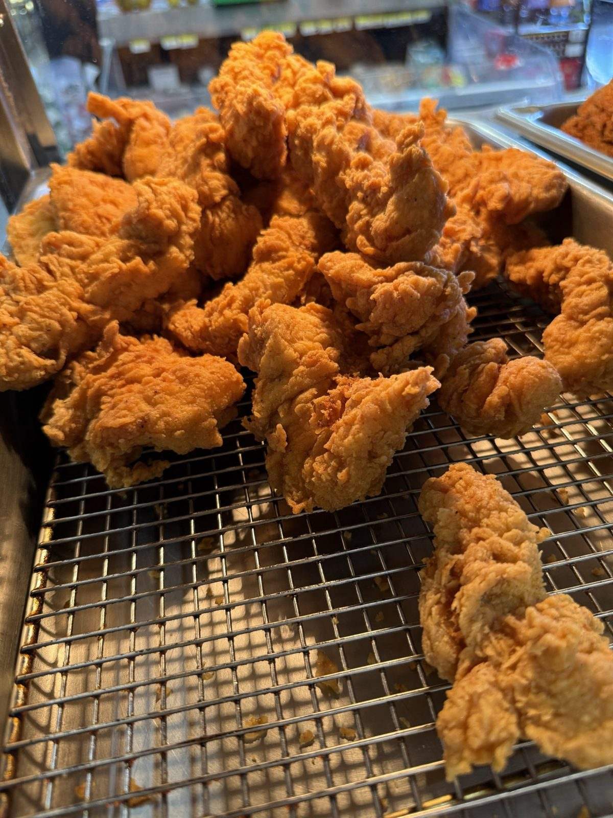 Chester's Chicken, hot and crispy at Westside Market